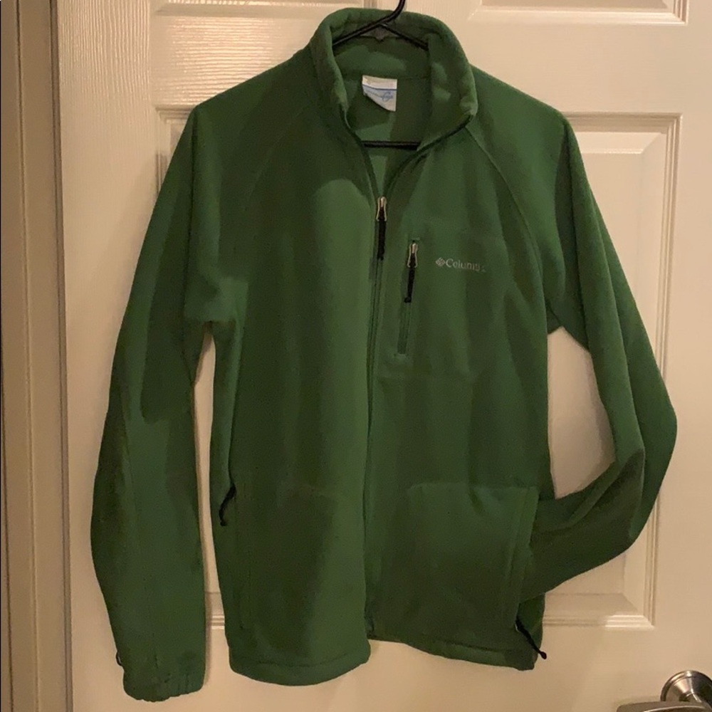 Columbia full zip fleece jacket